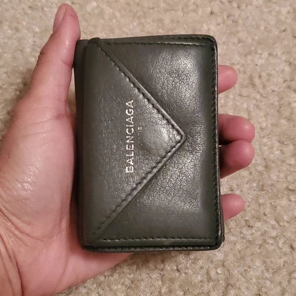 Balenciaga Black Mini wallet Unisex